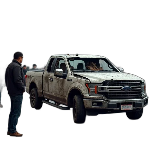 car, animal, weapon, 3d render transparent PNG cut-out