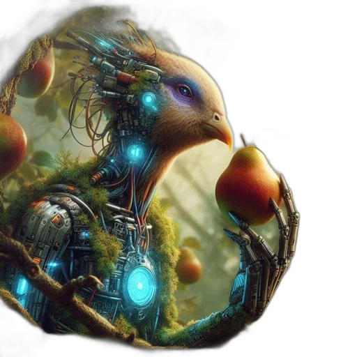 robot, creature, animal, mask transparent PNG cut-out