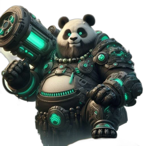 weapon, animal, robot, staff transparent PNG cut-out