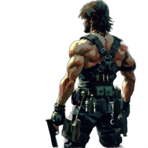weapon, concept art, pixel art, cyberpunk transparent PNG cut-out