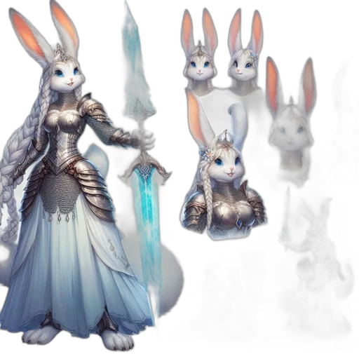 concept art, fantasy art, 3d render, pixel art transparent PNG cut-out