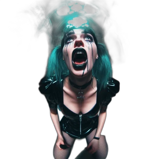 mask, face, creature, concept art transparent PNG cut-out