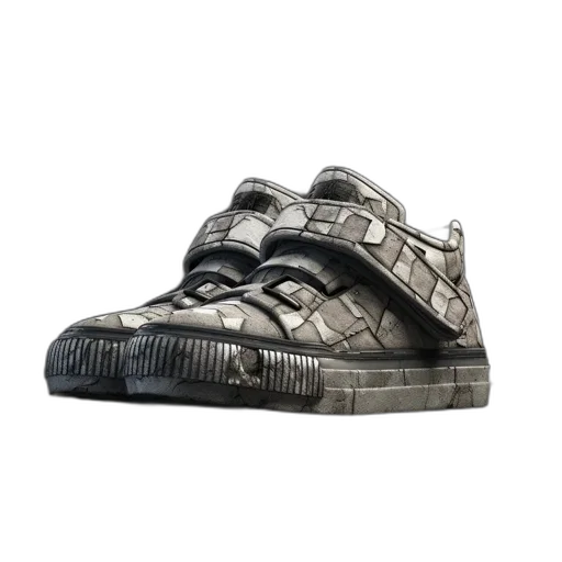 shoes, photorealistic, 3d render, image transparent PNG cut-out