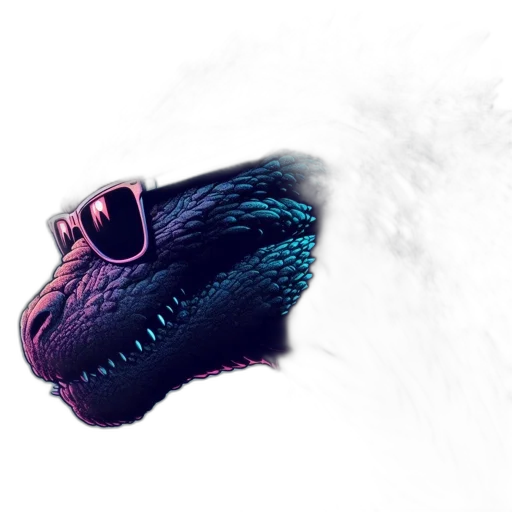 dragon, creature, animal, mask transparent PNG cut-out