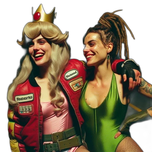 jacket, crown, concept art, comic book art transparent PNG cut-out