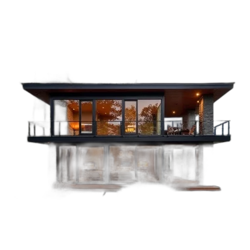 building, furniture, 3d render, photorealistic transparent PNG cut-out