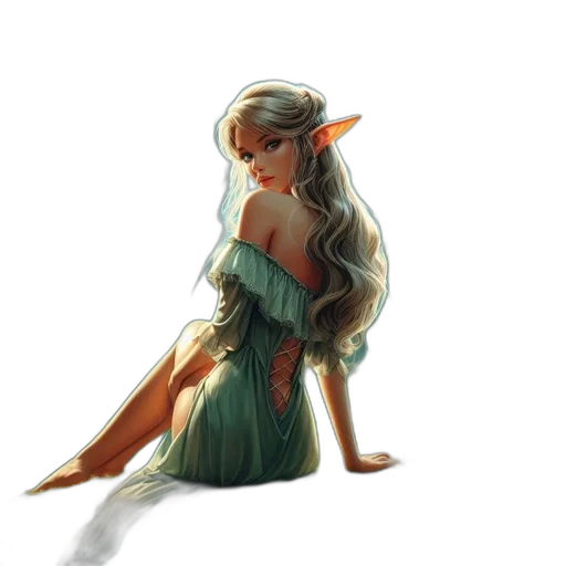 dress, dragon, fantasy art, concept art transparent PNG cut-out