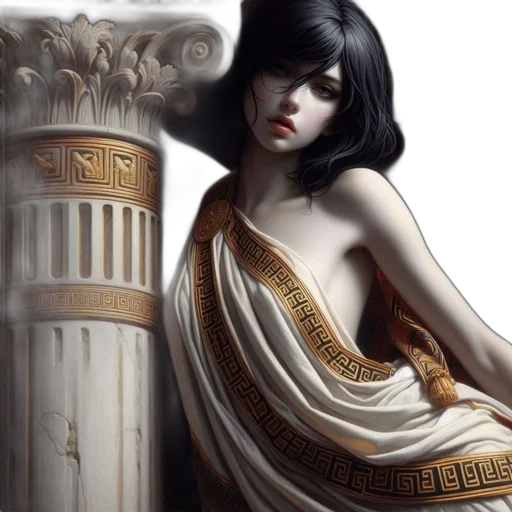 dress, fantasy art, concept art, photorealistic transparent PNG cut-out