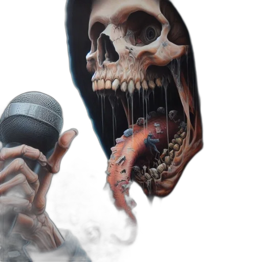 mask, face, 3d render, concept art transparent PNG cut-out