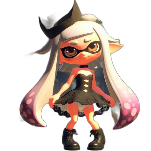 dress, staff, mask, weapon transparent PNG cut-out