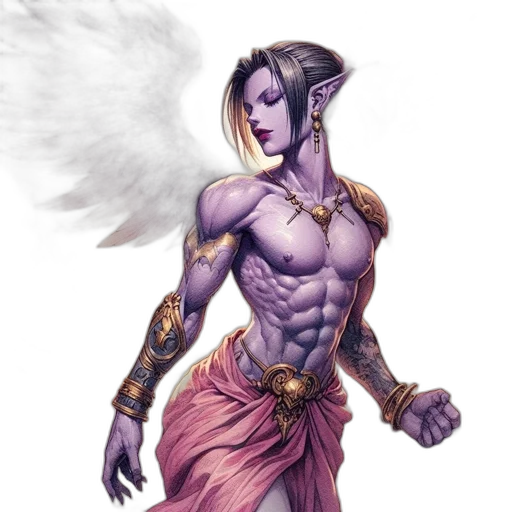 fantasy art, concept art, comic book art, pixel art transparent PNG cut-out
