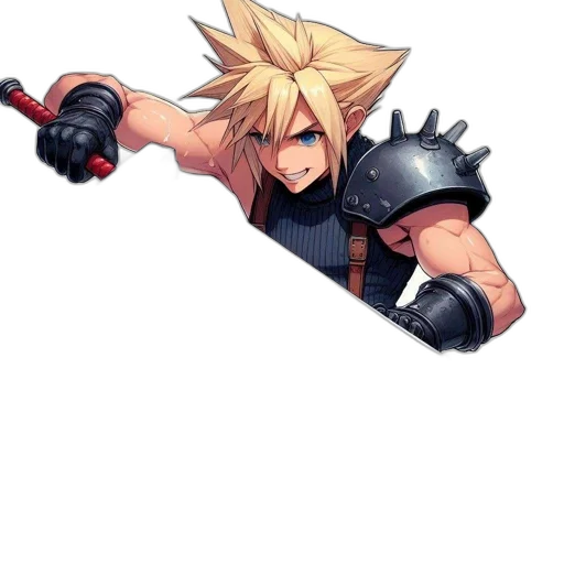 weapon, sword, dragon, hair transparent PNG cut-out