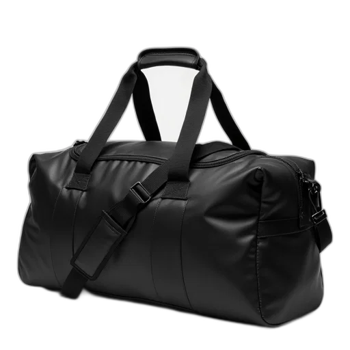 3d render, adidas, core, duffel transparent PNG cut-out