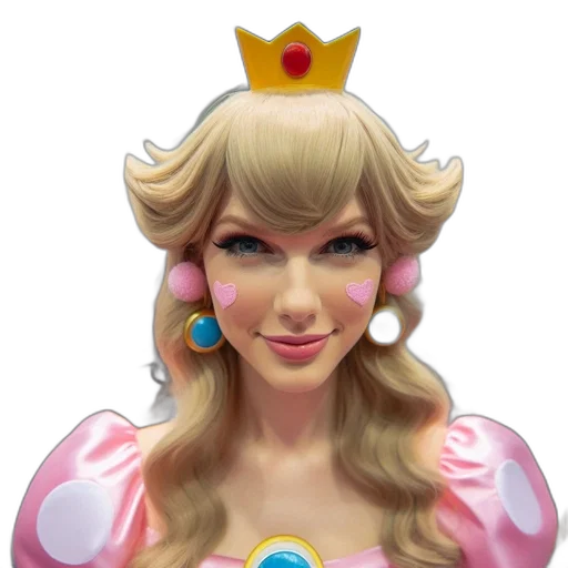 crown, face, 3d render, fantasy art transparent PNG cut-out