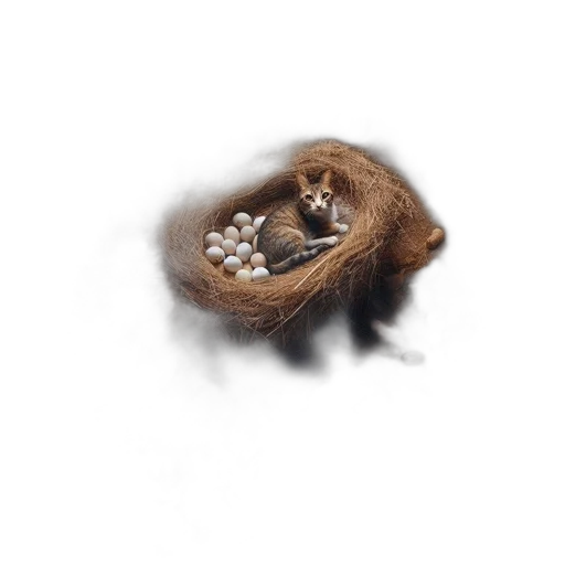 hair, animal, creature, mask transparent PNG cut-out