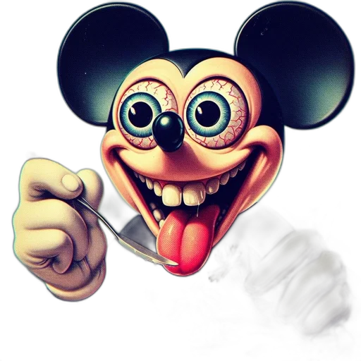 mask, face, staff, creature transparent PNG cut-out