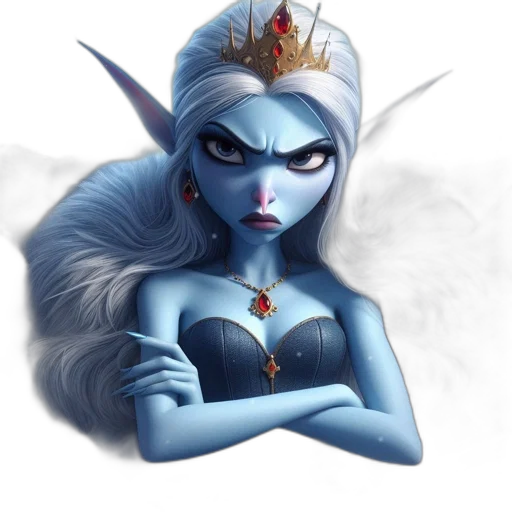 jewelry, crown, face, staff transparent PNG cut-out