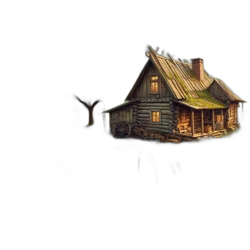 building, furniture, concept art, fantasy art transparent PNG cut-out