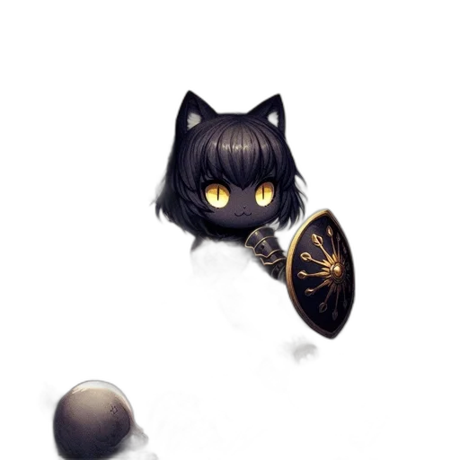 staff, weapon, mask, creature transparent PNG cut-out