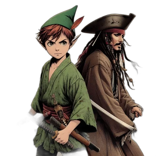 concept art, comic book art, fantasy art, pixel art transparent PNG cut-out