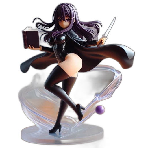 concept art, 3d render, animated, female transparent PNG cut-out