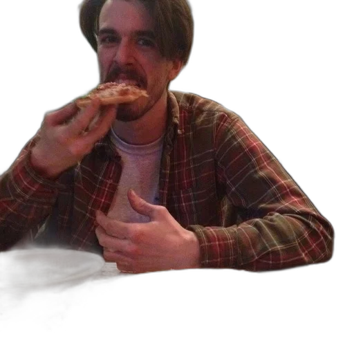 food, face, creature, jacket transparent PNG cut-out