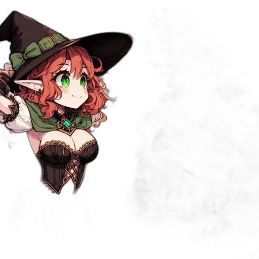 staff, hat, mask, dragon transparent PNG cut-out