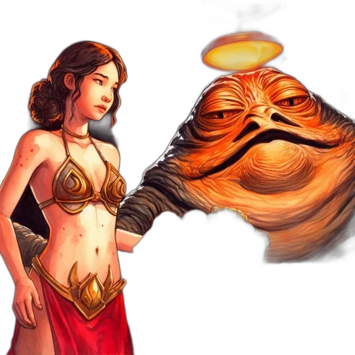 mask, concept art, comic book art, fantasy art transparent PNG cut-out