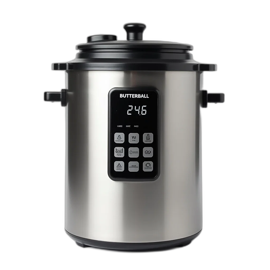 stainless, steel, pressure, cooker transparent PNG cut-out