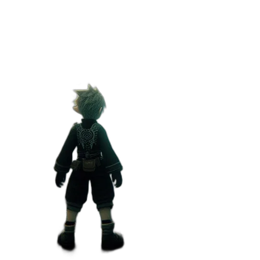 robot, staff, creature, jacket transparent PNG cut-out