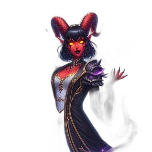 dress, staff, mask, concept art transparent PNG cut-out