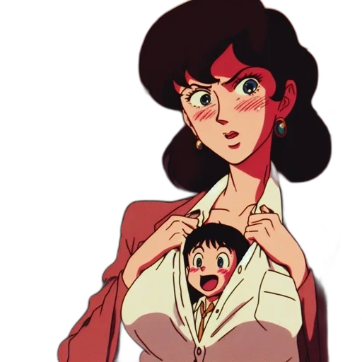 jacket, anime, cartoon, vaporwave transparent PNG cut-out