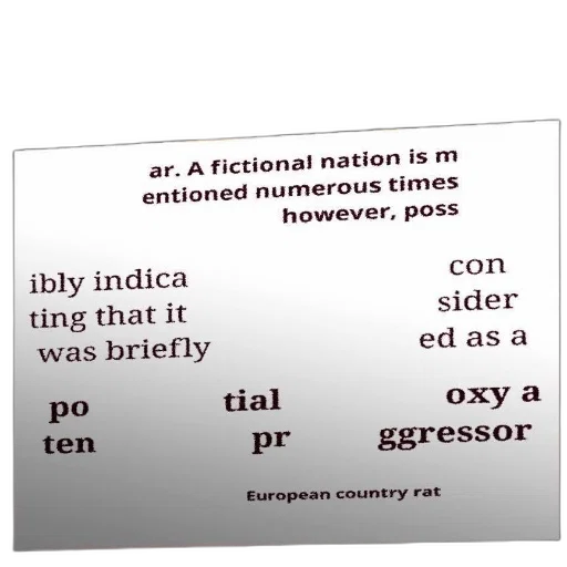 fictional, nation, mentioned, numerous transparent PNG cut-out