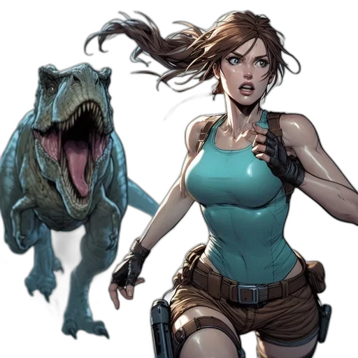creature, concept art, comic book art, fantasy art transparent PNG cut-out