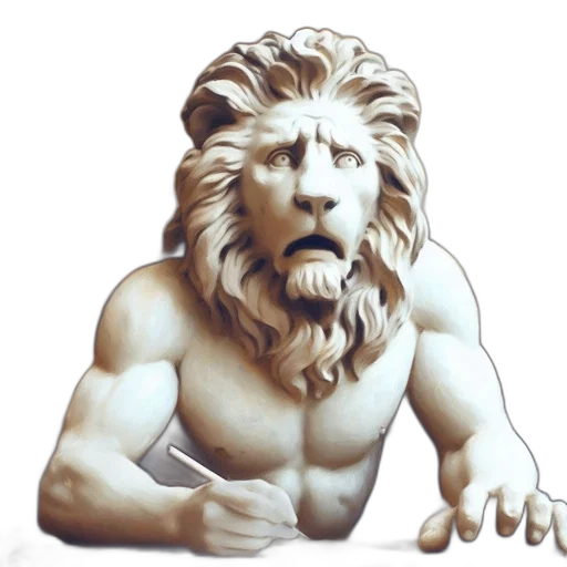 animal, crown, staff, creature transparent PNG cut-out