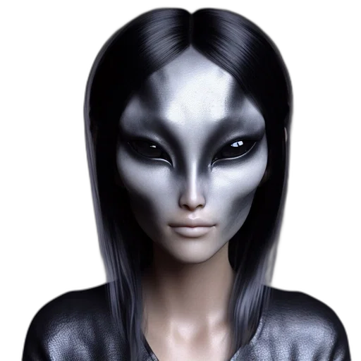 mask, face, creature, robot transparent PNG cut-out
