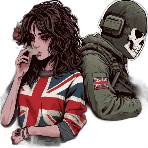 jacket, mask, concept art, comic book art transparent PNG cut-out