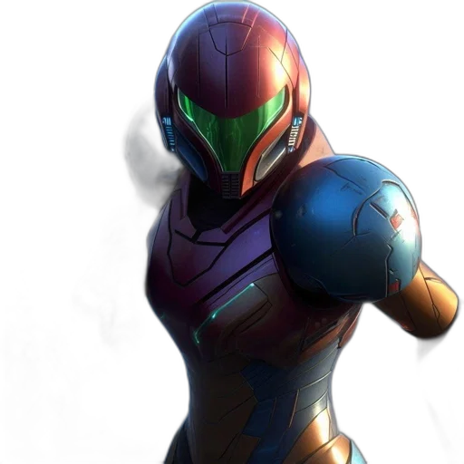 robot, mask, face, weapon transparent PNG cut-out