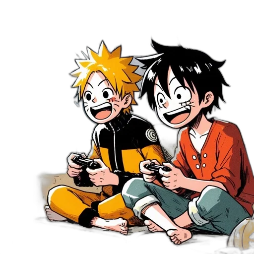 comic book art, anime, cartoon, concept art transparent PNG cut-out