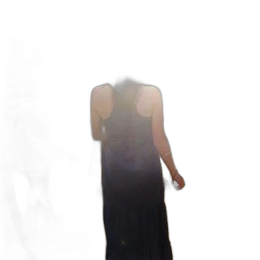 dress, staff, creature, face transparent PNG cut-out