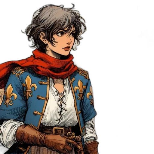 sword, weapon, jacket, concept art transparent PNG cut-out