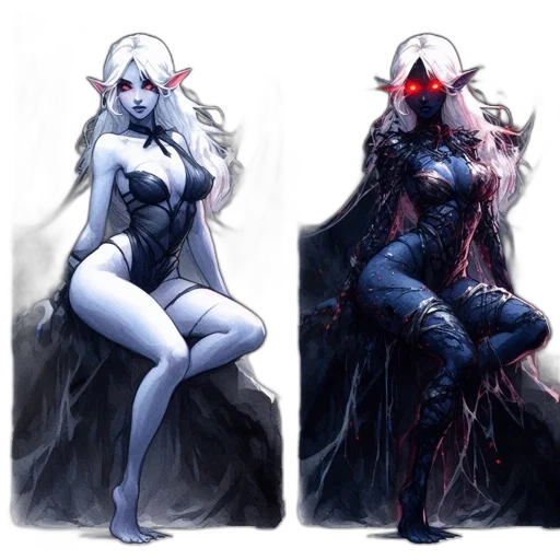 concept art, comic book art, fantasy art, pixel art transparent PNG cut-out