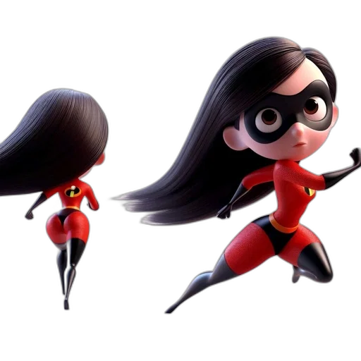 concept art, 3d render, cartoon, comic book art transparent PNG cut-out