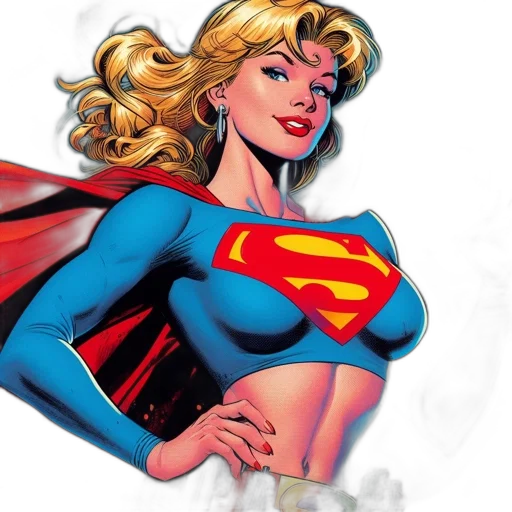 comic book art, concept art, cartoon, illustration transparent PNG cut-out