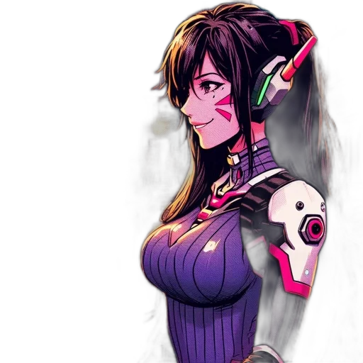 robot, dress, concept art, fantasy art transparent PNG cut-out