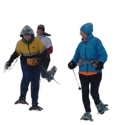 jacket, 3d render, snow, three transparent PNG cut-out
