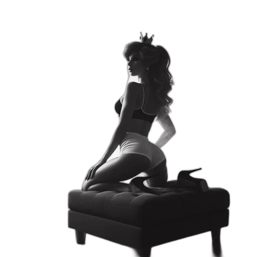 furniture, crown, dress, concept art transparent PNG cut-out