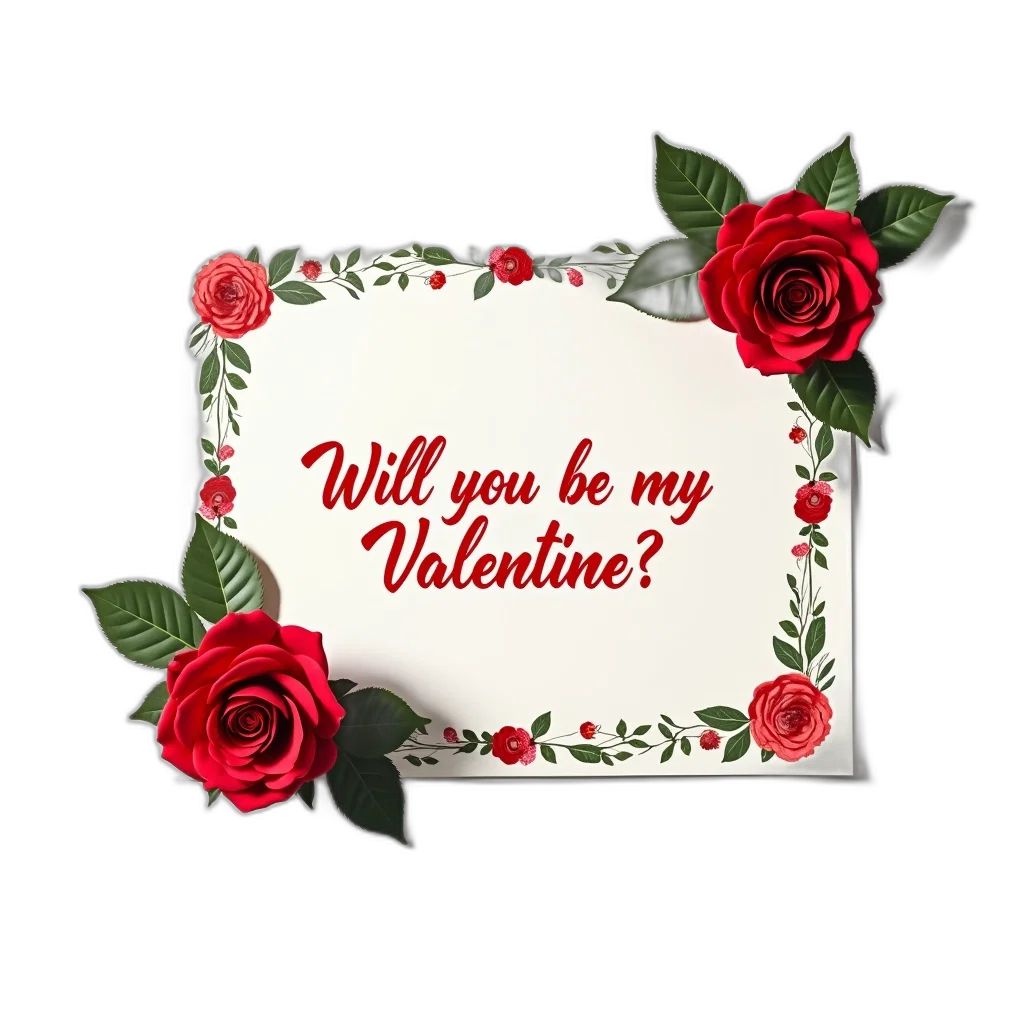 valentine, day, card, decorative transparent PNG cut-out