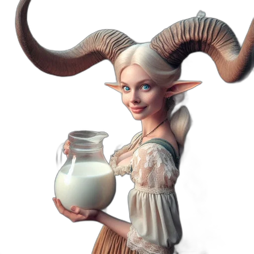 fantasy art, concept art, 3d render, photorealistic transparent PNG cut-out