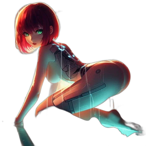 robot, dress, creature, jacket transparent PNG cut-out